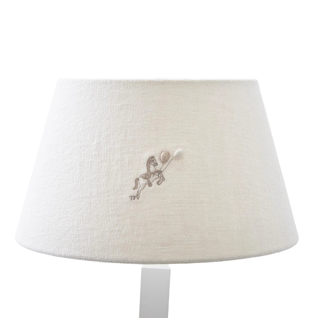 Blue Almonds Ltd Large lampshade embroidered - Carrousel Theophile & Patachou