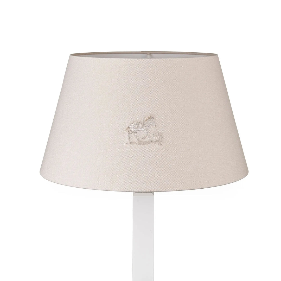 Blue Almonds Ltd Large lampshade embroidered - Safari Theophile & Patachou