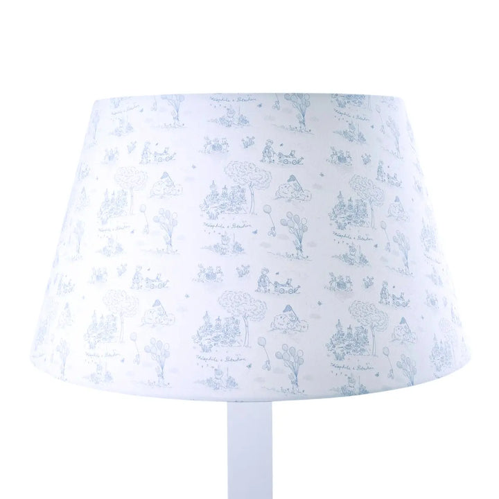 Blue Almonds Ltd Large lampshade printed - Blue Garden Party Theophile & Patachou
