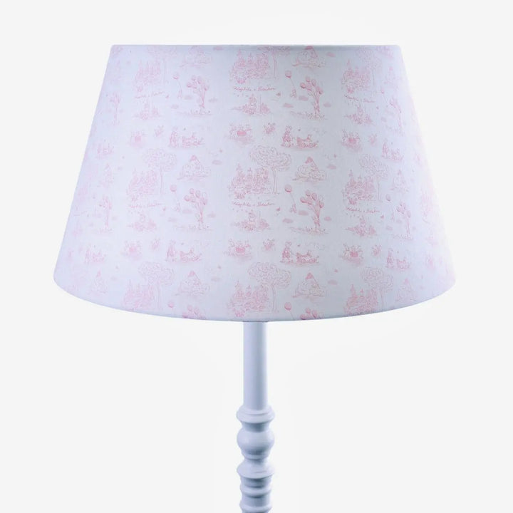 Blue Almonds Ltd Large lampshade printed - Pink Garden Party Theophile & Patachou