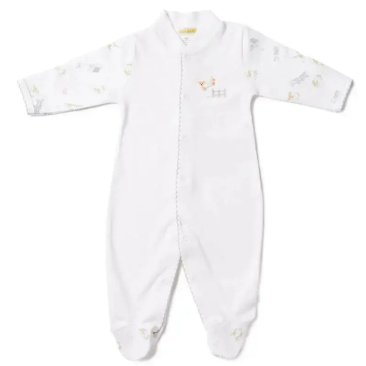 Blue Almonds Ltd Babygrow - Sheep grey Lyda Baby