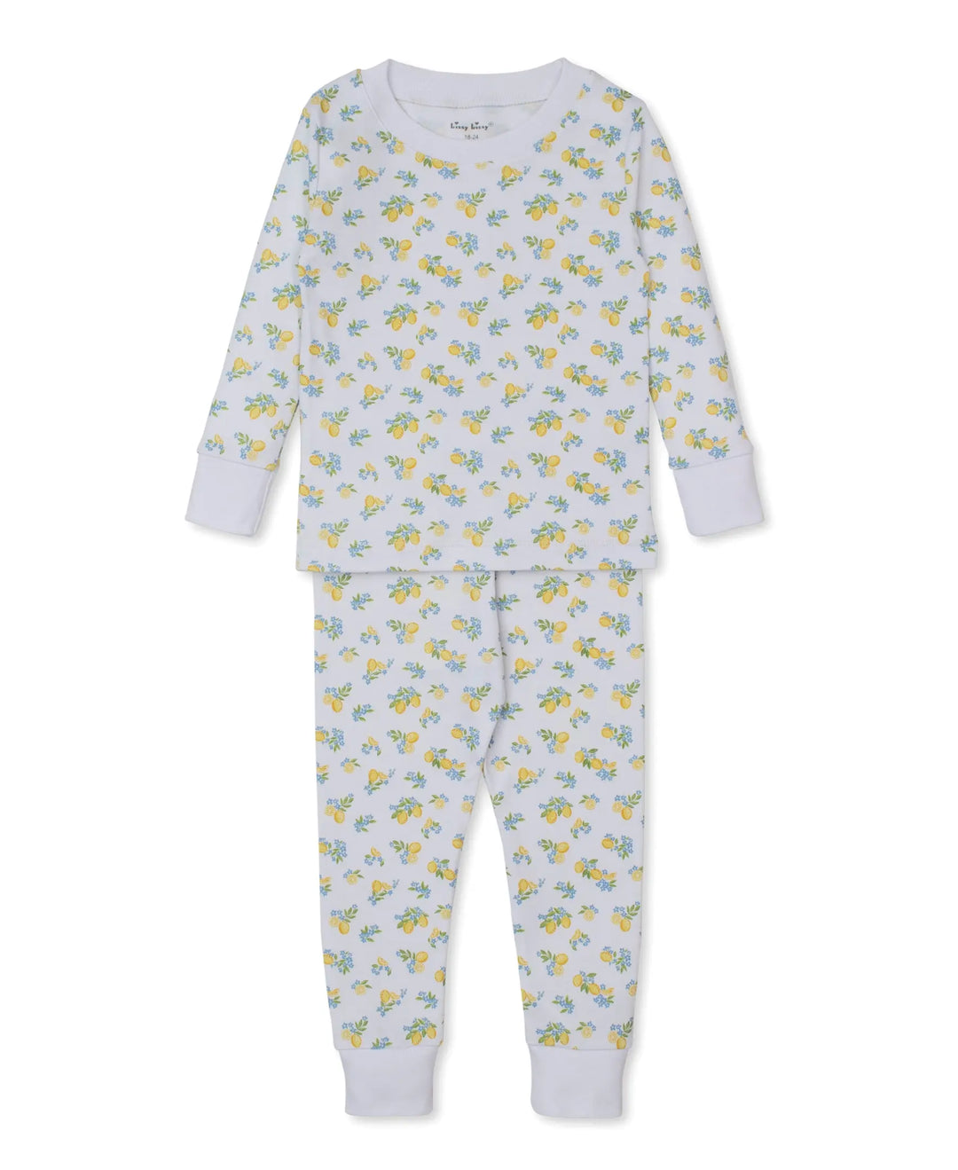 Blue Almonds Ltd Lemon Blossoms - Pajama Set UK PRT - Multi Kissy Kissy