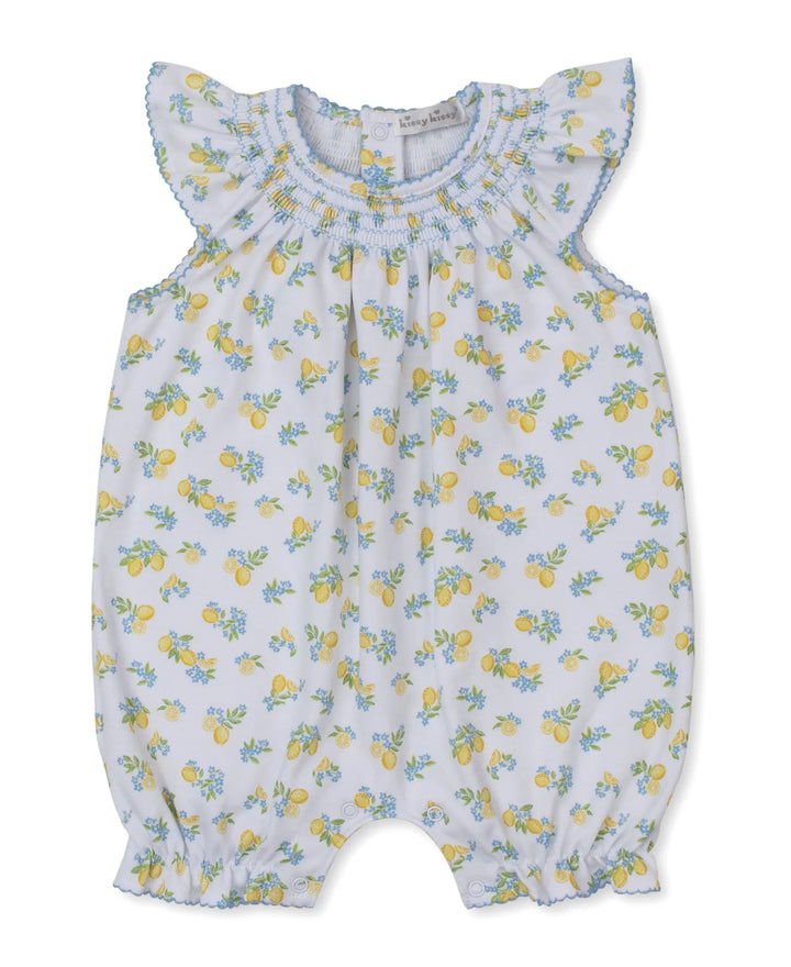 Blue Almonds Ltd Lemon Blossoms - Short Playsuit PRT Smk - Multi Kissy Kissy