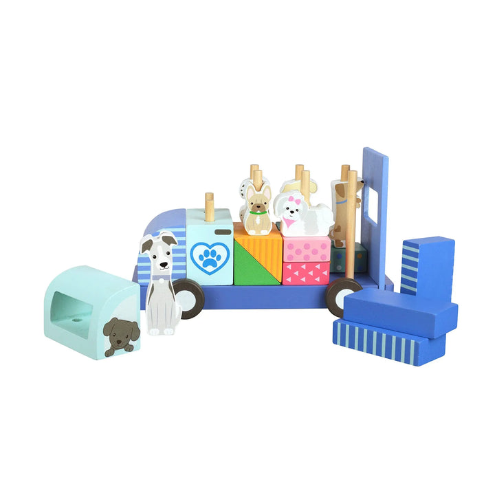 Blue Almonds Ltd Dog Groomers Van Orange Tree Toys