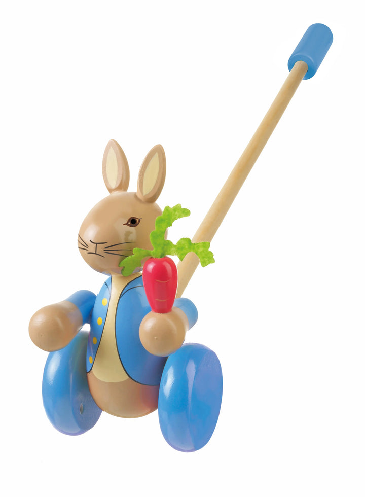 Blue Almonds Ltd Peter Rabbit Push Along Orange Tree Toys