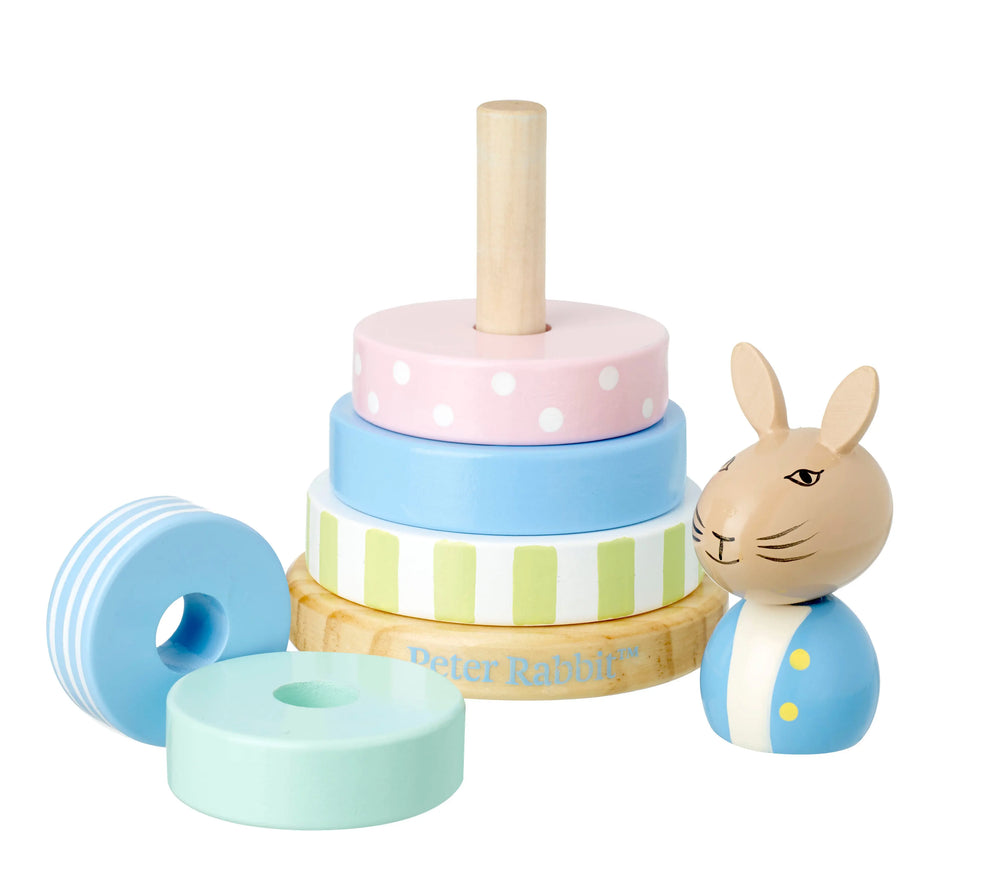 Blue Almonds Ltd Peter Rabbit Stacking Ring Orange Tree Toys