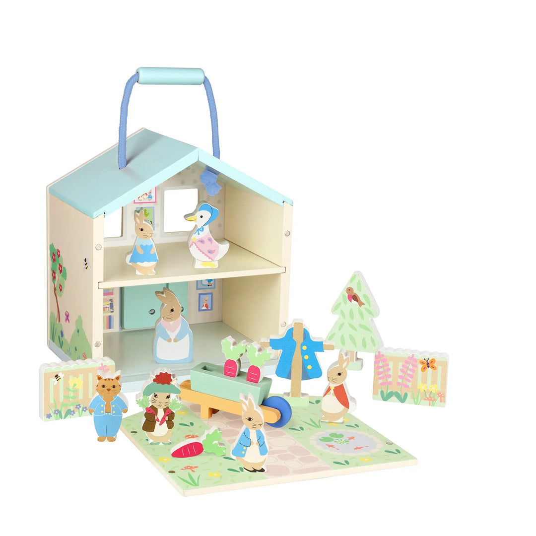 Blue Almonds Ltd Peter Rabbit play set Orange Tree Toys