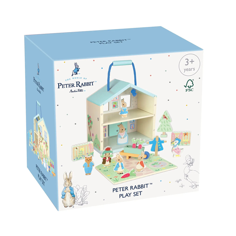 Blue Almonds Ltd Peter Rabbit play set Orange Tree Toys