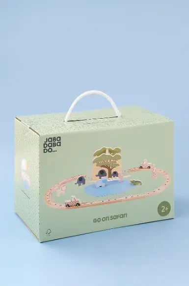 Blue Almonds Ltd Safari train set Jabadabado