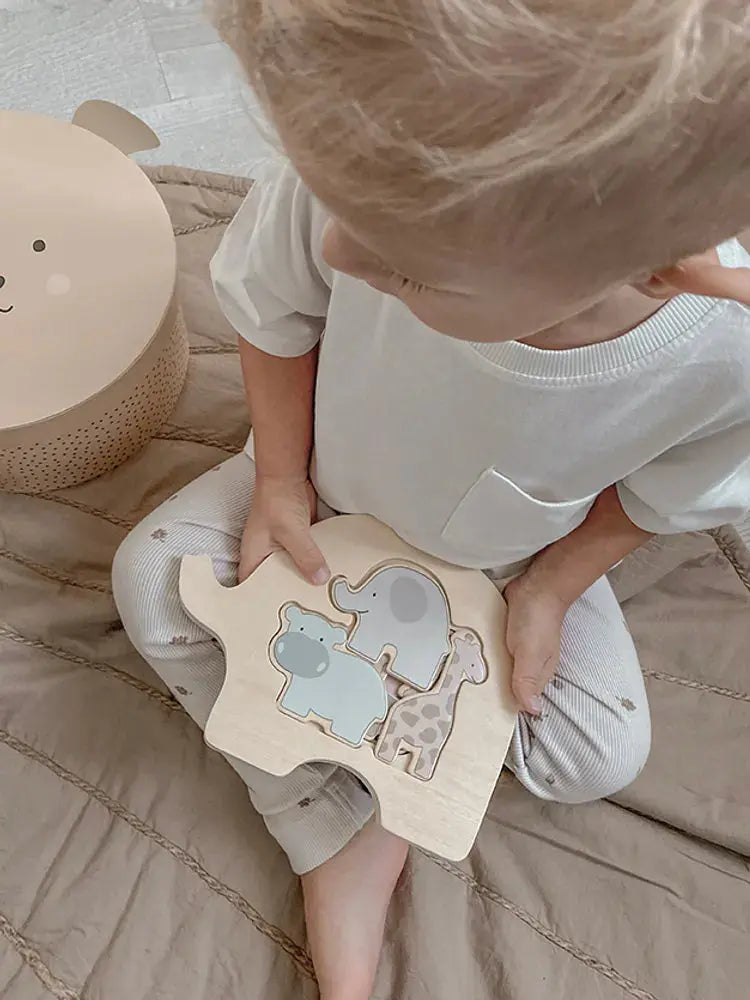 Blue Almonds Ltd Stacking Safari Puzzle Jabadabado