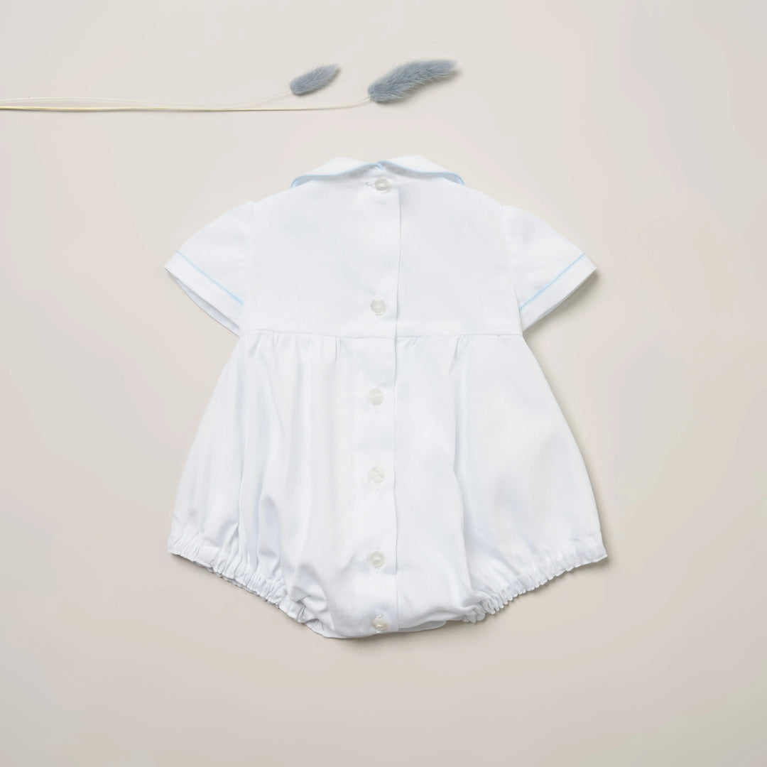 Blue Almonds Ltd Baby Boys Romper Suit 'Angelo' Piccola Giuggiola