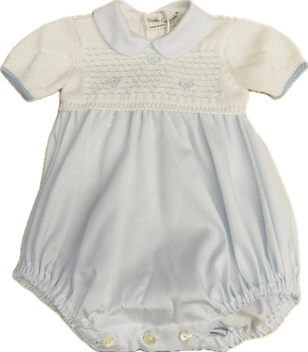 Blue Almonds Ltd Baby Boys Romper Suit 'New Mio Caro' Piccola Giuggiola