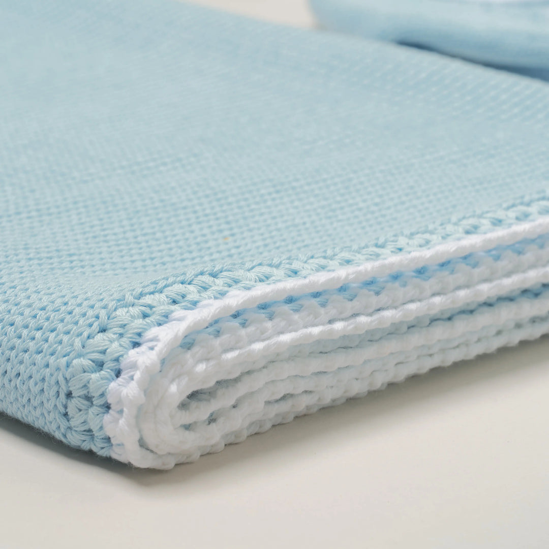 Blue Almonds Ltd Baby boys knitted layette gift 'Mio Caro' Piccola Giuggiola
