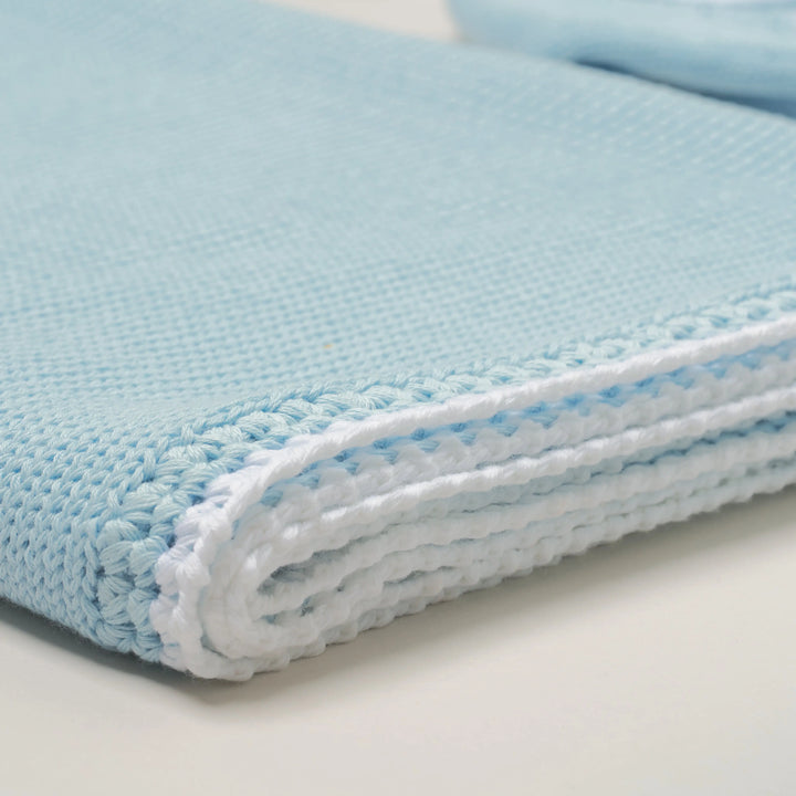 Blue Almonds Ltd Baby boys knitted layette gift 'Mio Caro' Piccola Giuggiola