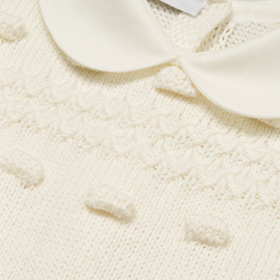 Blue Almonds Ltd Baby knitted layette gift 'Eleganza' Piccola Giuggiola