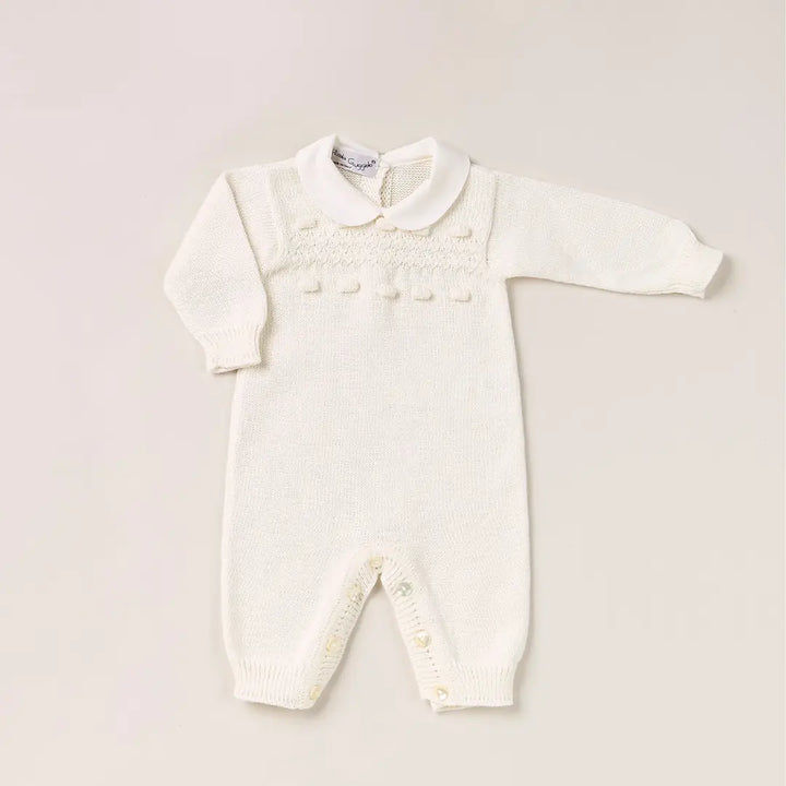 Blue Almonds Ltd Baby knitted layette gift 'Eleganza' Piccola Giuggiola