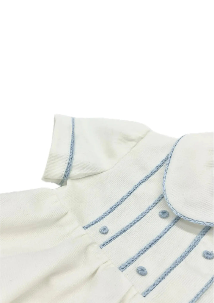 Blue Almonds Ltd Baby Boys Romper Suit 'Angelo' Piccola Giuggiola