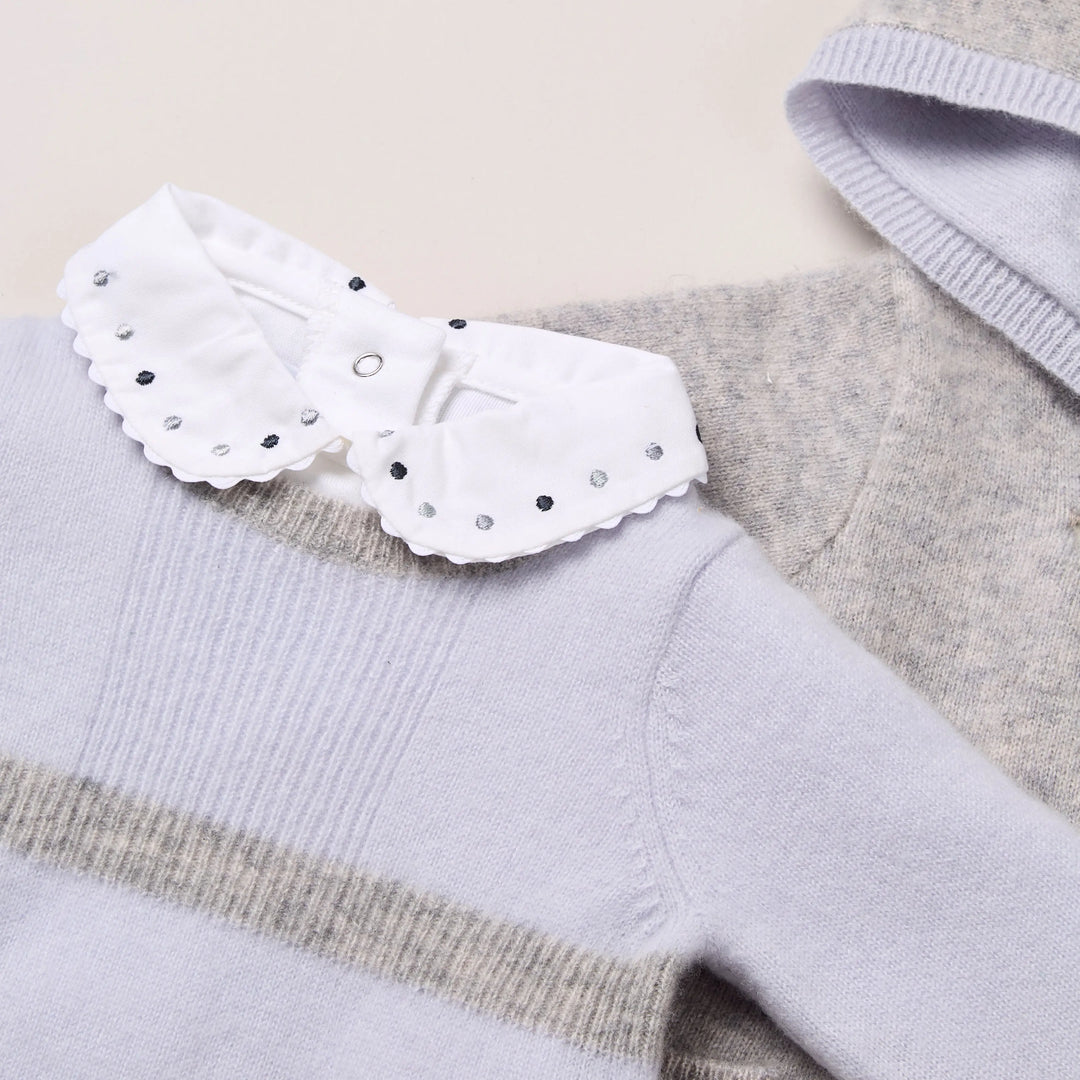 Blue Almonds Ltd Luxury Cashmere Keepsake Baby Gift Set - Blue Blue Almonds