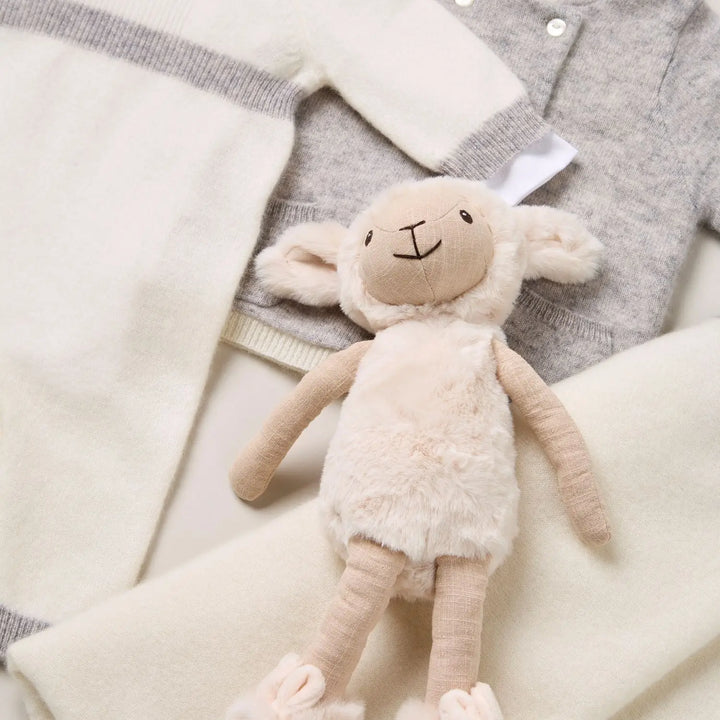 Blue Almonds Ltd Luxury Cashmere Keepsake Baby Gift Set - Neutral Blue Almonds