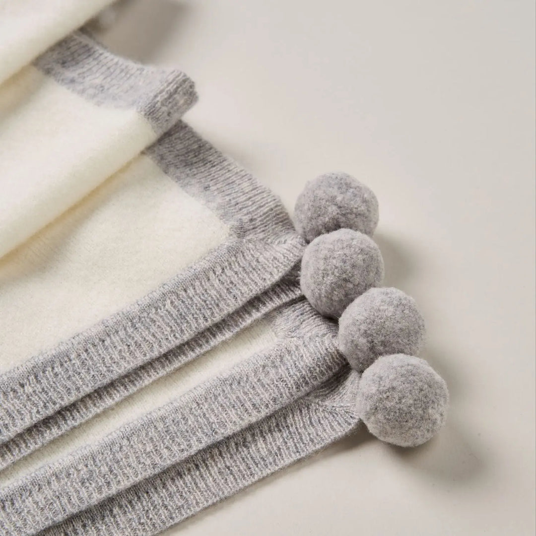 Blue Almonds Ltd Luxury Cashmere Keepsake Baby Gift Set - Neutral Blue Almonds
