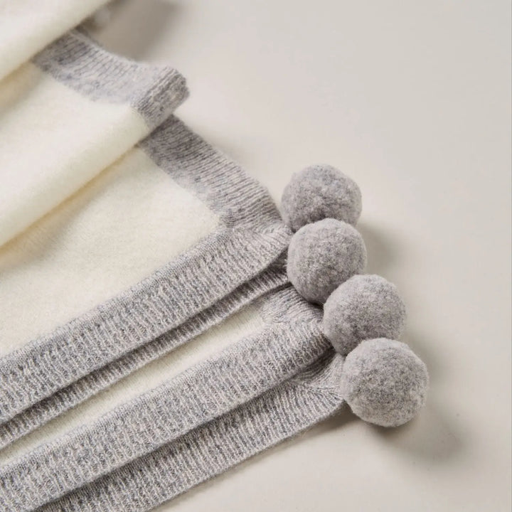 Blue Almonds Ltd Luxury Cashmere Keepsake Baby Gift Set - Neutral Blue Almonds