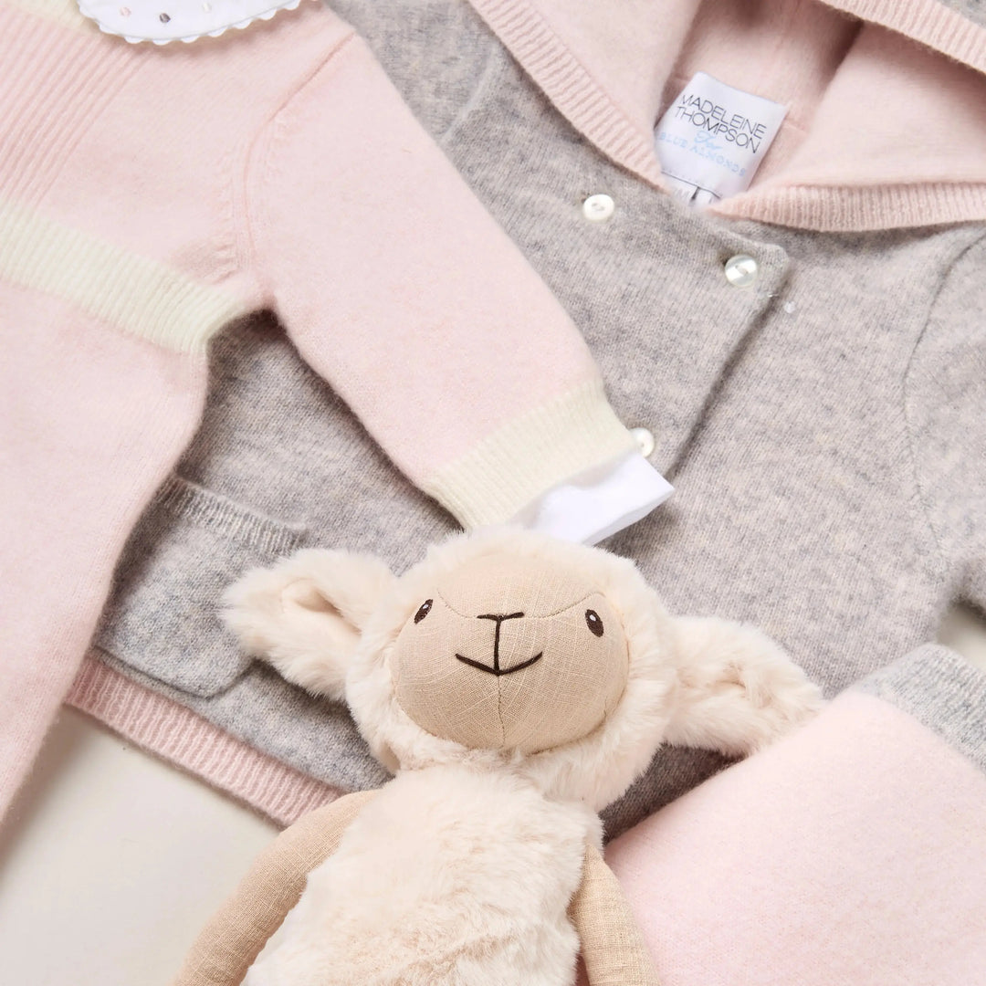Blue Almonds Ltd Luxury Cashmere Keepsake Baby Gift Set - Pink Blue Almonds