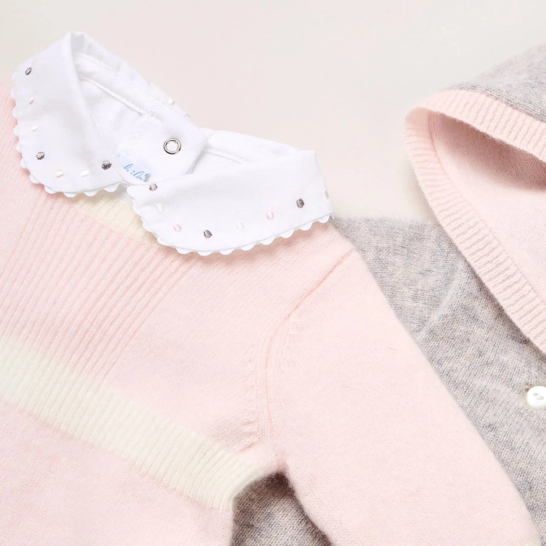 Blue Almonds Ltd Luxury Cashmere Keepsake Baby Gift Set - Pink Blue Almonds