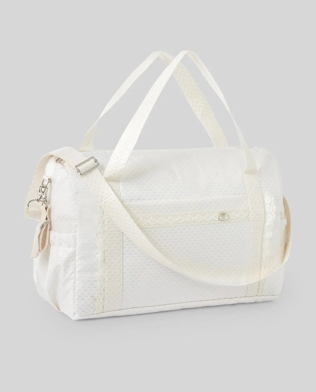 Blue Almonds Ltd MATERNITY BAG ADARVE - Cream/Cream Paz Rodriguez