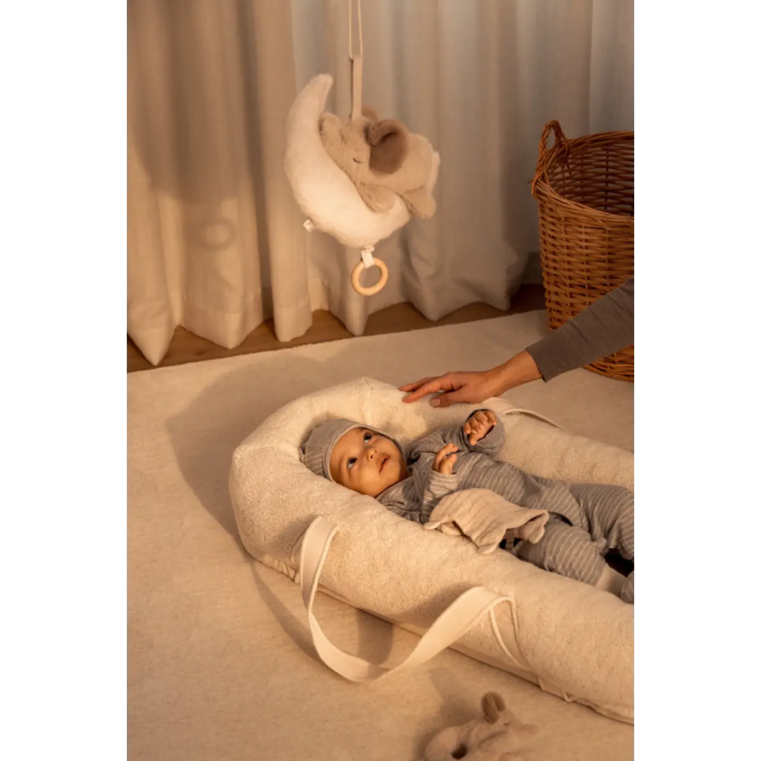 Blue Almonds Ltd Mandy Baby Elephant Music Mobile LIEWOOD