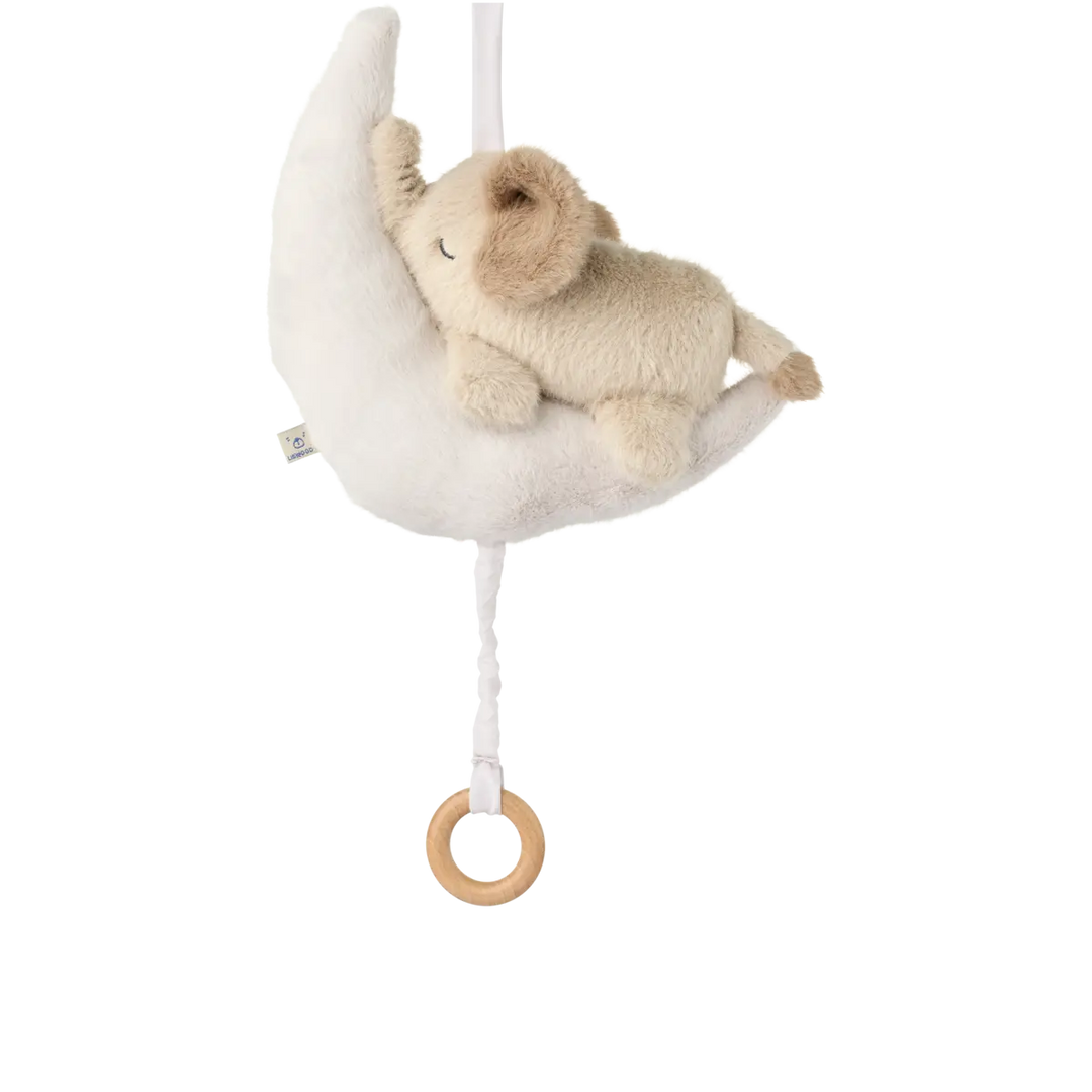 Blue Almonds Ltd Mandy Baby Elephant Music Mobile LIEWOOD