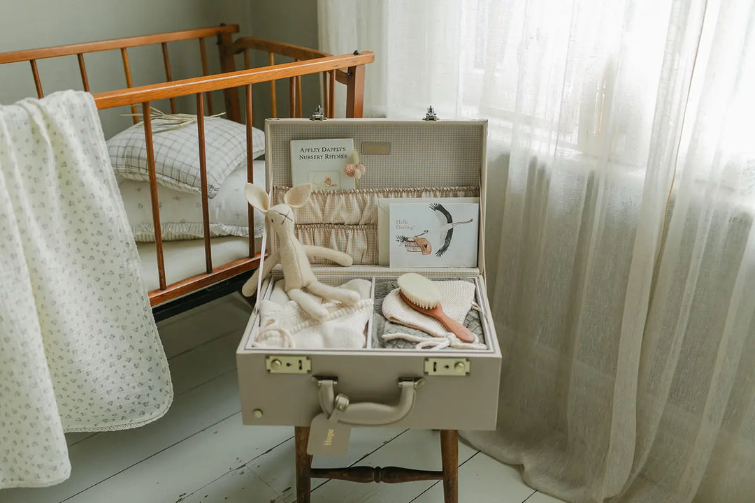 Blue Almonds Ltd Keepsake Memory Case - Beige Meminio