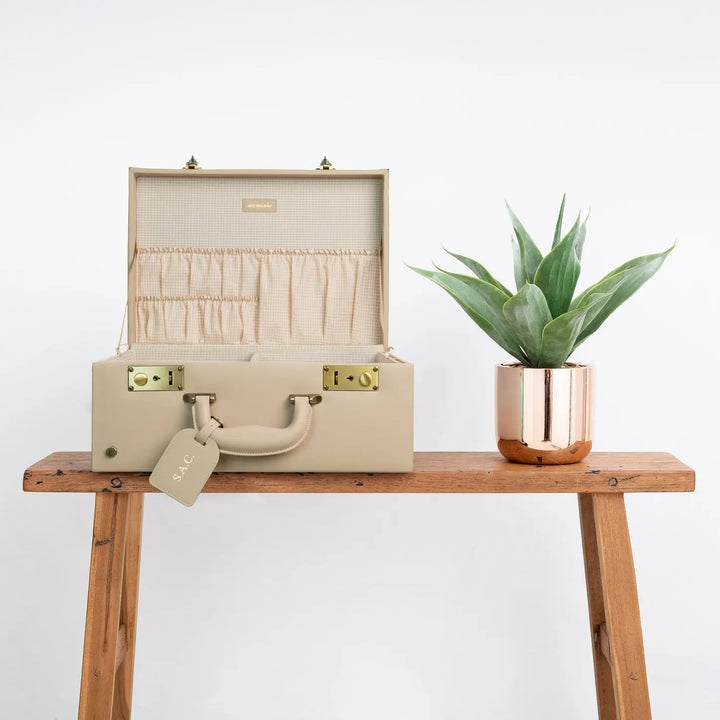 Blue Almonds Ltd Keepsake Memory Case - Beige Meminio