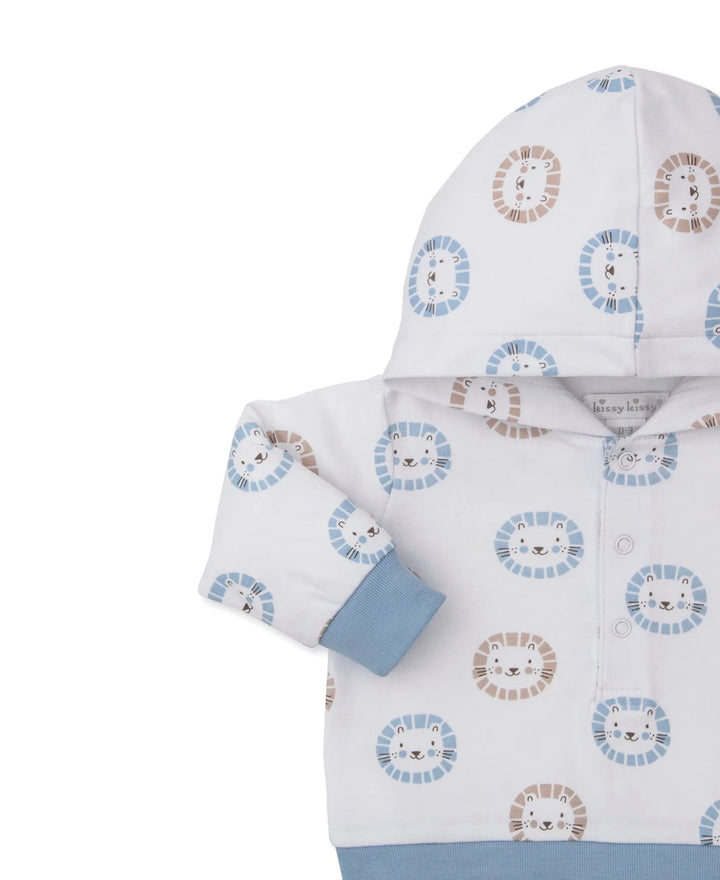 Blue Almonds Ltd Mighty Lions - Pant Set Mix - Multi - BOYS Kissy Kissy