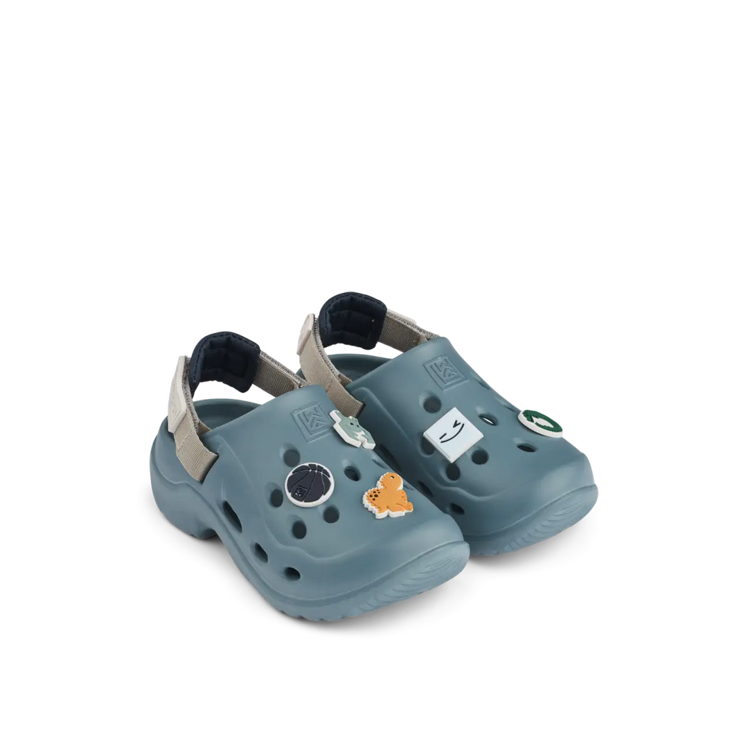 Blue Almonds Ltd Milas Sandals - Whale blue mix - UNISEX LIEWOOD