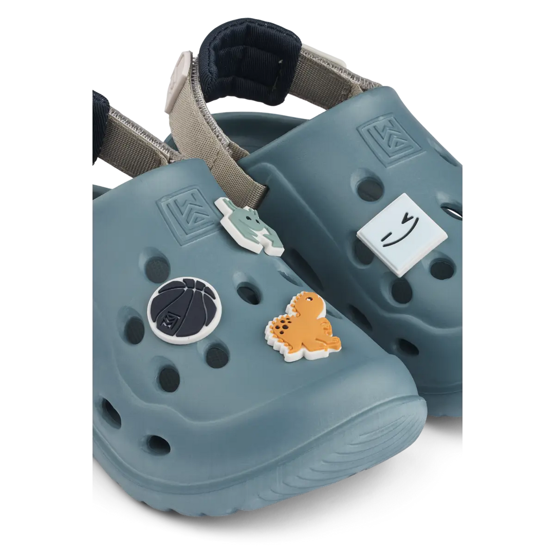 Blue Almonds Ltd Milas Sandals - Whale blue mix - UNISEX LIEWOOD