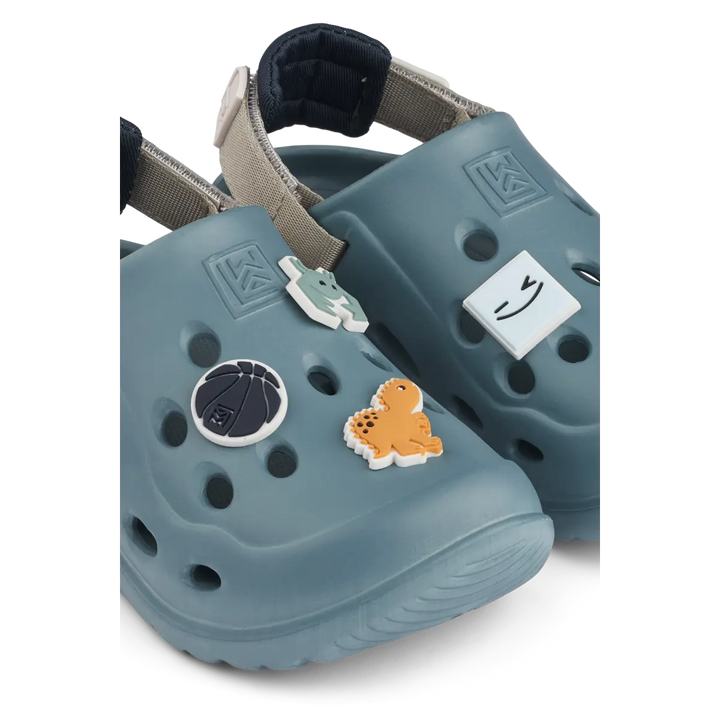 Blue Almonds Ltd Milas Sandals - Whale blue mix - UNISEX LIEWOOD