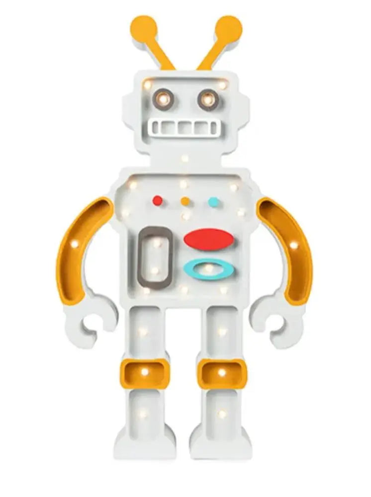 Blue Almonds Ltd Little Lights - Robot Lamp Little Lights