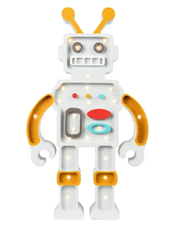 Blue Almonds Ltd Little Lights - Robot Lamp Little Lights