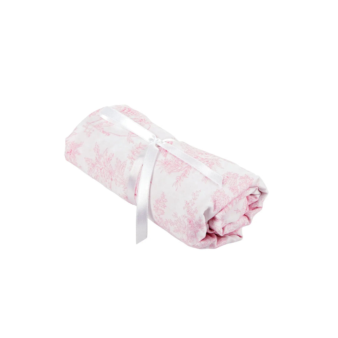 Blue Almonds Ltd Moises fitted sheet - Lines - Cradles Theophile & Patachou