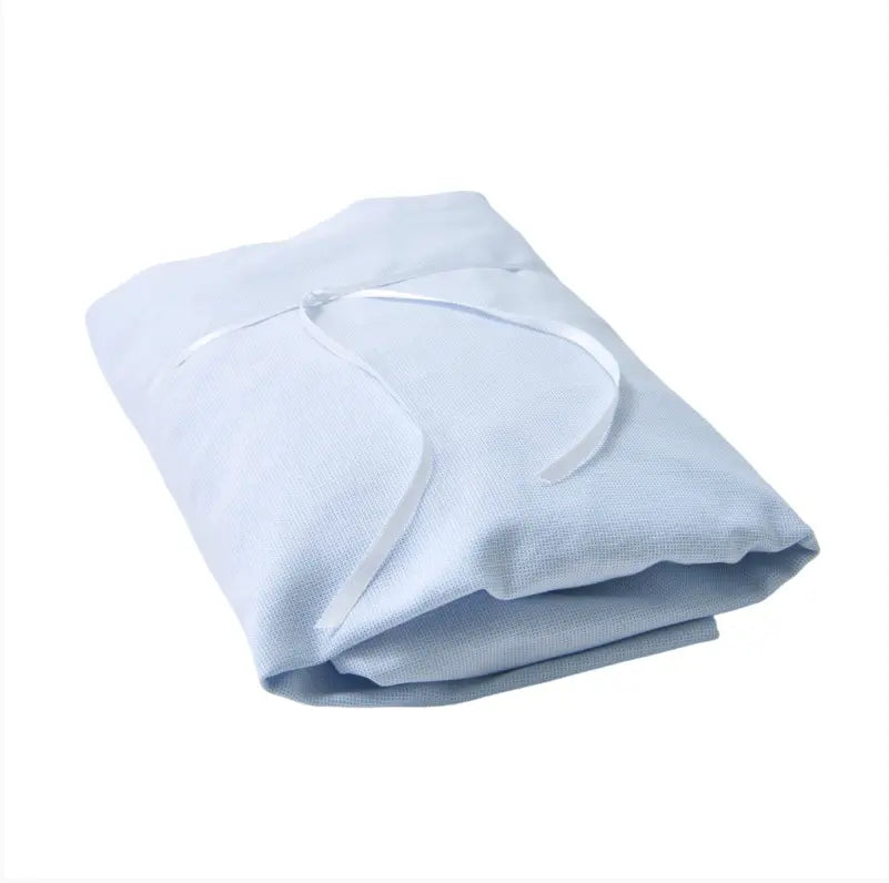Blue Almonds Ltd Moises fitted sheet - Plain - Cradles Theophile & Patachou