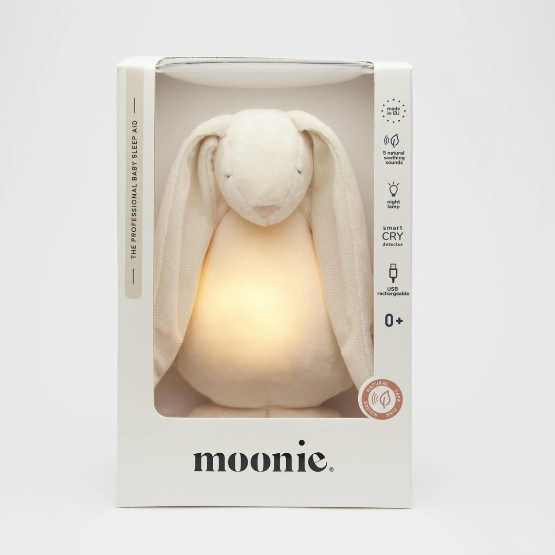 Blue Almonds Ltd Moonie The Humming Bunny Cream Moonie