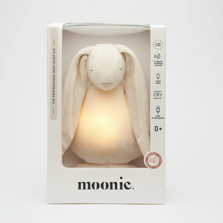 Blue Almonds Ltd Moonie The Humming Bunny Cream Moonie