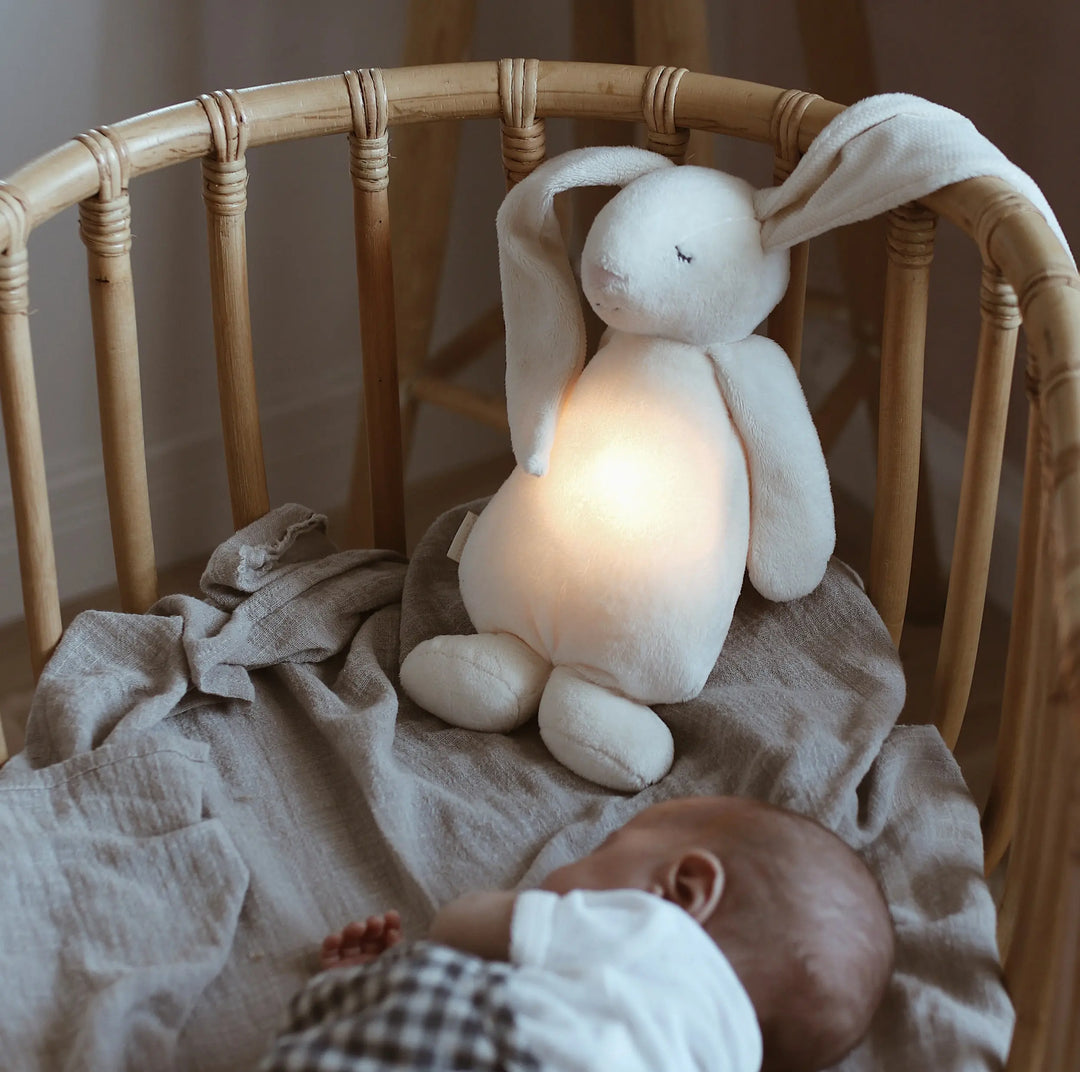 Blue Almonds Ltd Moonie The Humming Bunny Cream Moonie