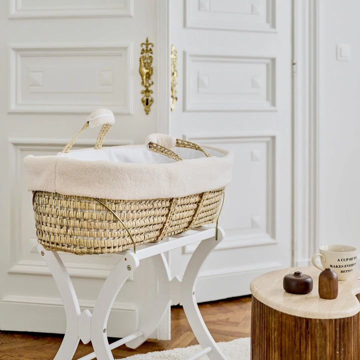 Blue Almonds Ltd Moses Basket in Teddy Bear - Carrousel Theophile & Patachou