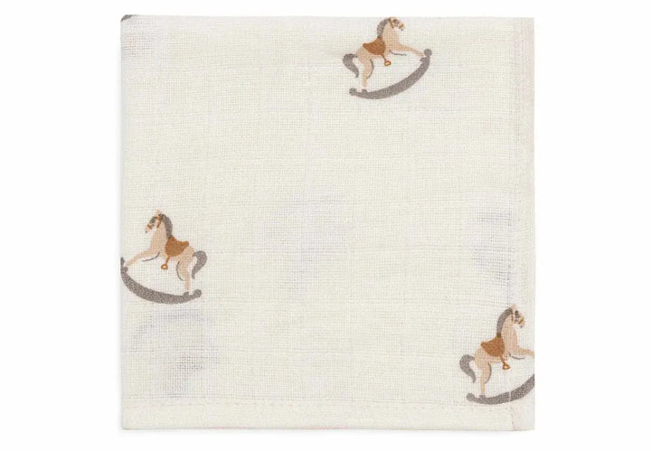 Blue Almonds Ltd Mouth Cloth Muslin - Nostalgic Ride - 3 Pack Jollein