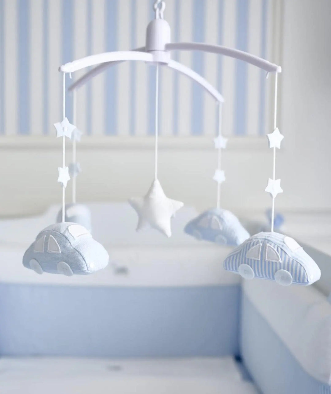 Blue Almonds Ltd Musical Mobile "Cars" - Classic Car Theophile & Patachou