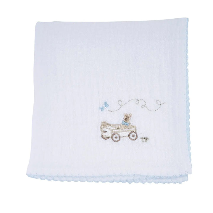 Blue Almonds Ltd Muslin Sheep BP cart - Blue Garden Party Theophile & Patachou