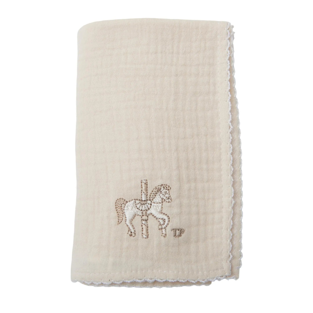 Blue Almonds Ltd Muslin Sheep Carrousel - Carrousel Theophile & Patachou