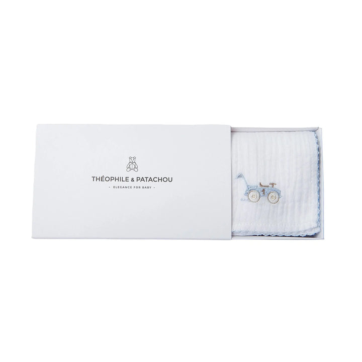 Blue Almonds Ltd Muslin Sheep PP 3 freinds - Pink Garden Party Theophile & Patachou