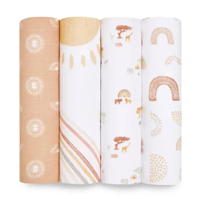 Blue Almonds Ltd Musy 4-pack "keep rising" aden + anais